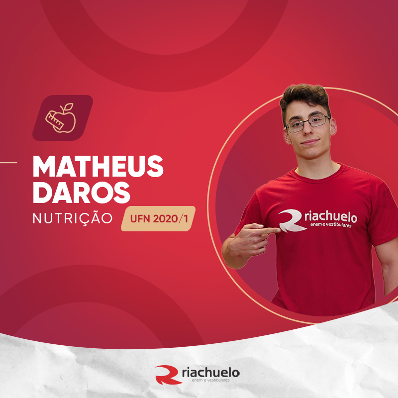 Nutrição / 1º Semestre / 2020