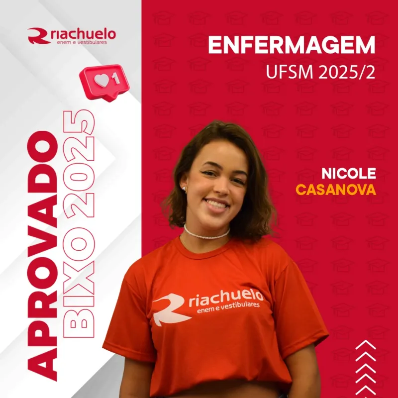 Imagem do aluno aprovado