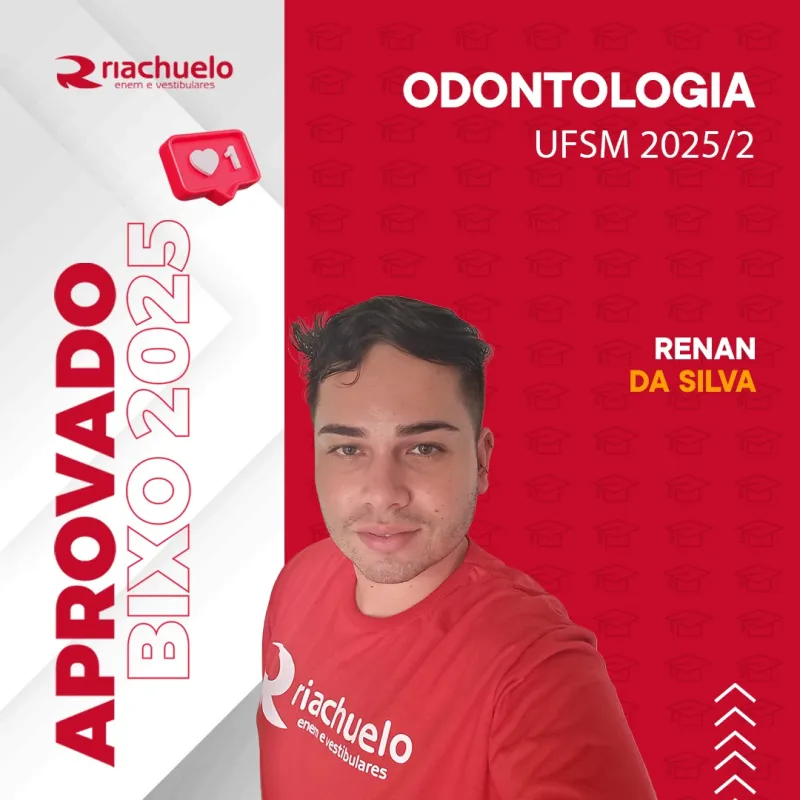 Imagem do aluno aprovado