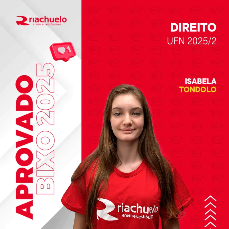Imagem do aluno aprovado