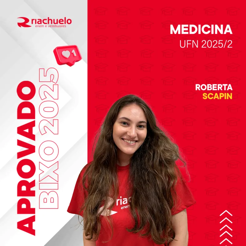 Imagem do aluno aprovado