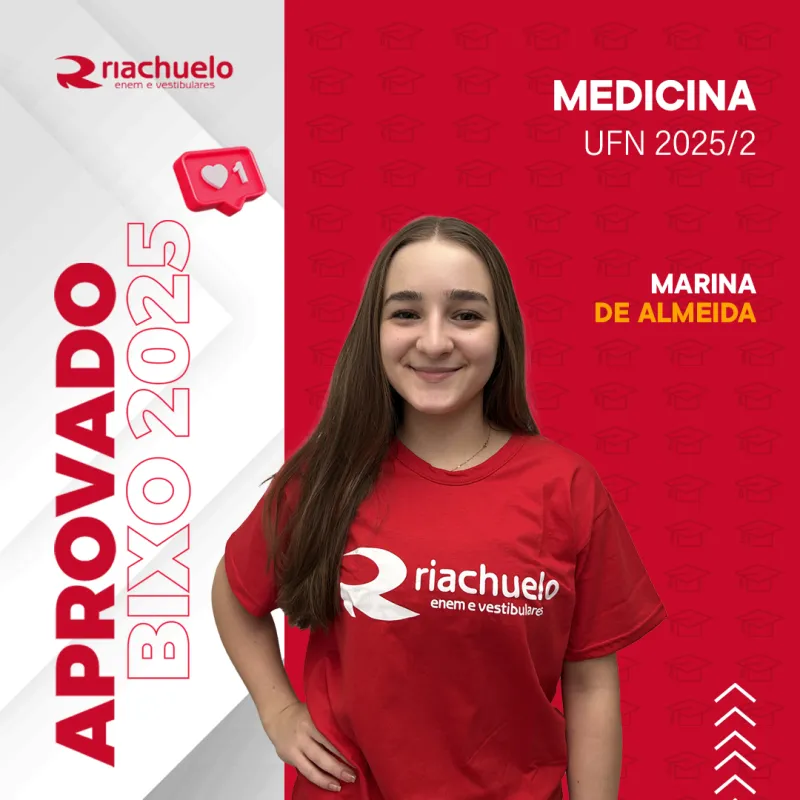 Imagem do aluno aprovado