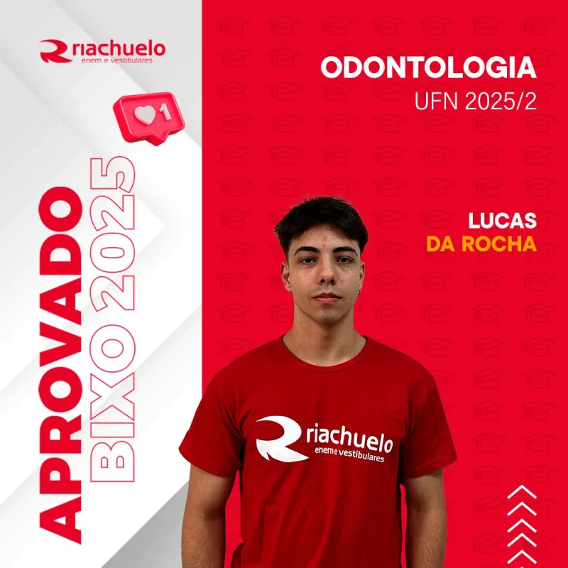Imagem do aluno aprovado