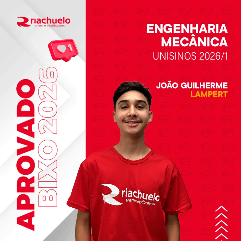 Engenharia Mecânica / 1º Semestre / 2026