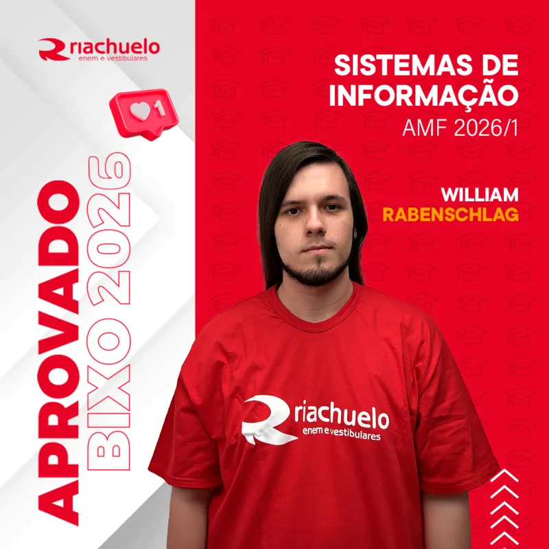 Imagem do aluno aprovado