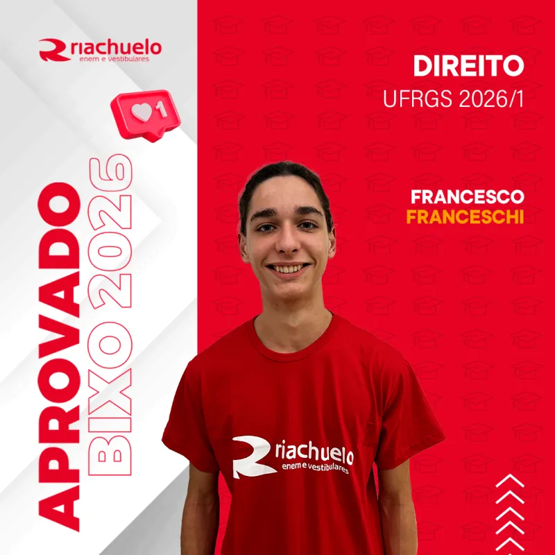 Imagem do aluno aprovado