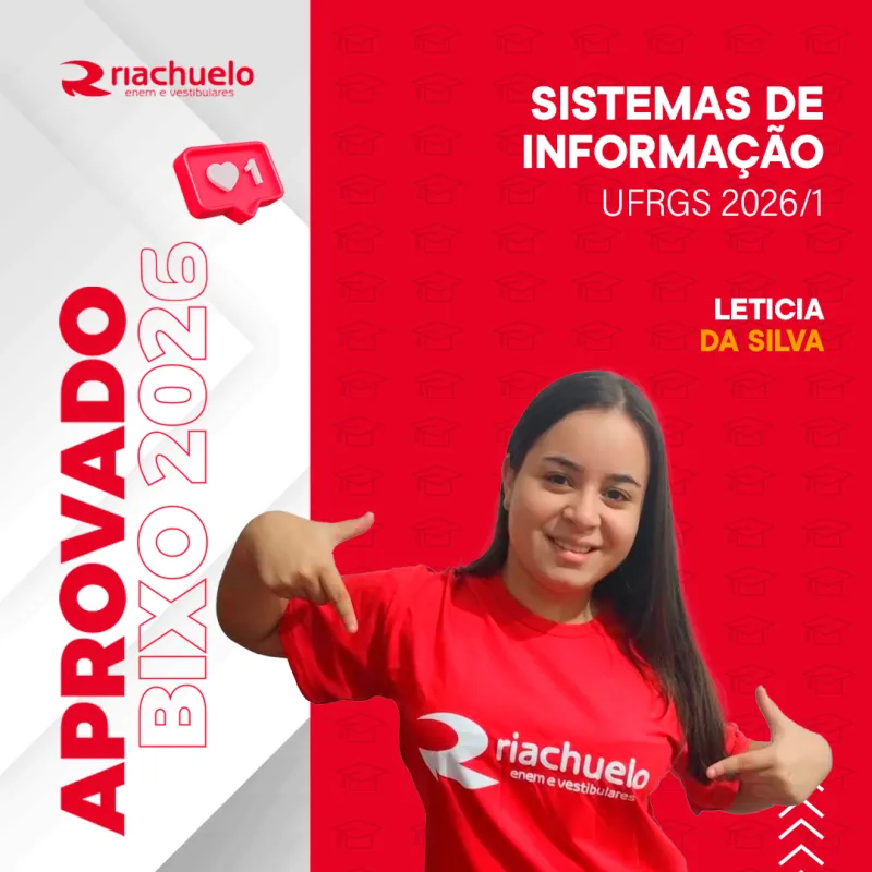 Imagem do aluno aprovado