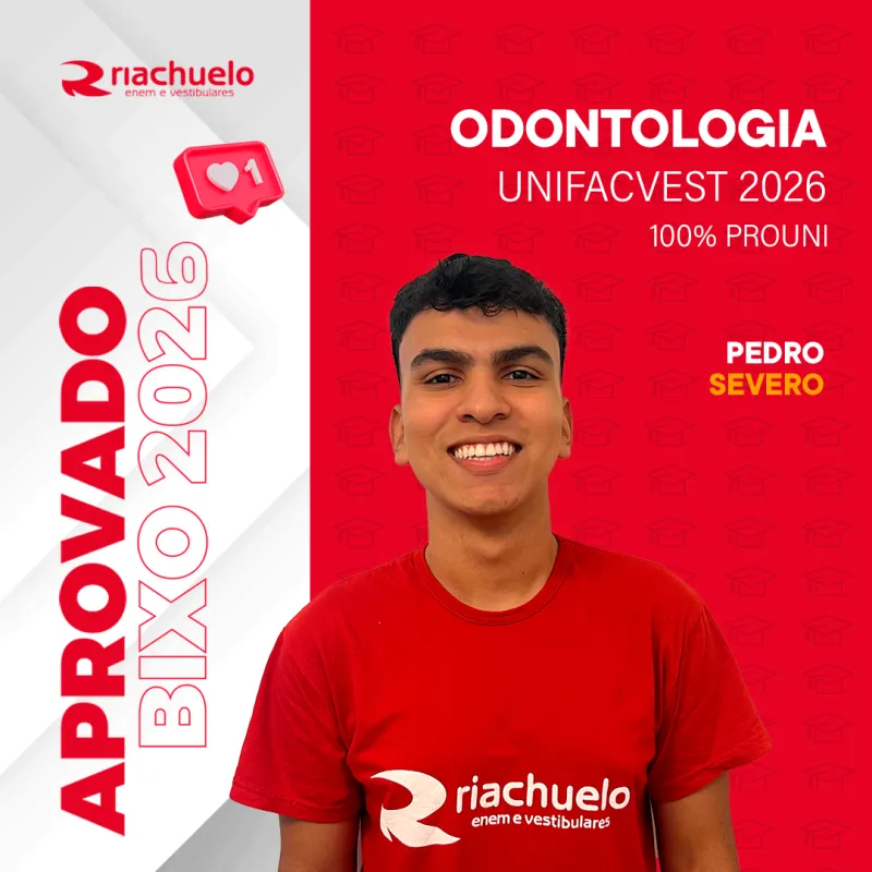 Imagem do aluno aprovado