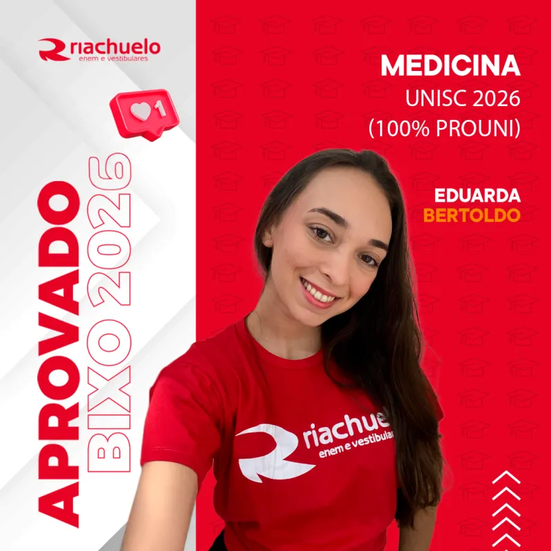 Imagem do aluno aprovado
