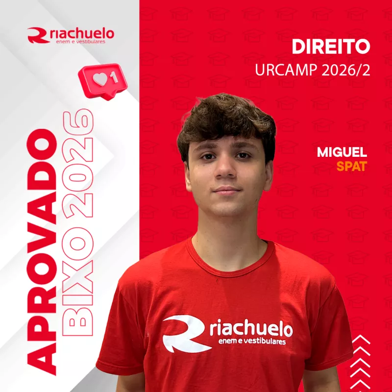 Imagem do aluno aprovado